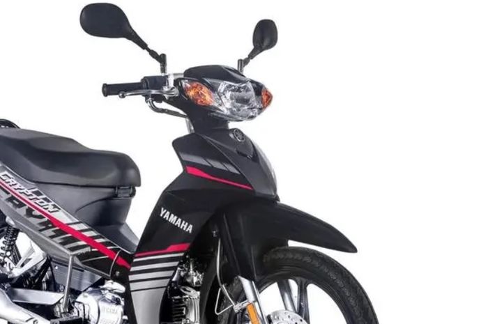 Bocoran tampilan Yamaha Crypton versi motor baru yang ternyata masih dipasarkan di Argentina.