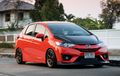 Honda Jazz GK5 Modis Jubah Oranye Porsche Sukses Tampil Sporty