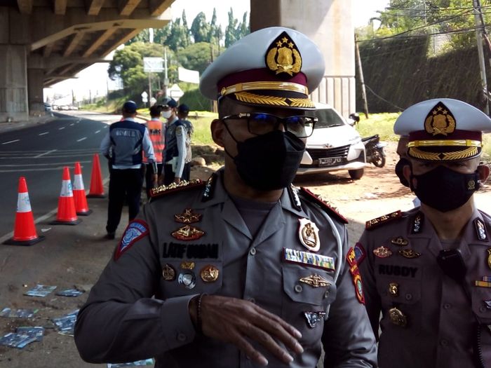 Dirlantas Polda Metro Jaya Kombes Pol Latif Usman