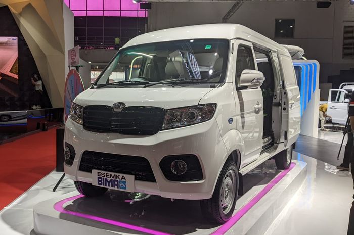 Esemka Bima EV cargo van di IIMS 2023