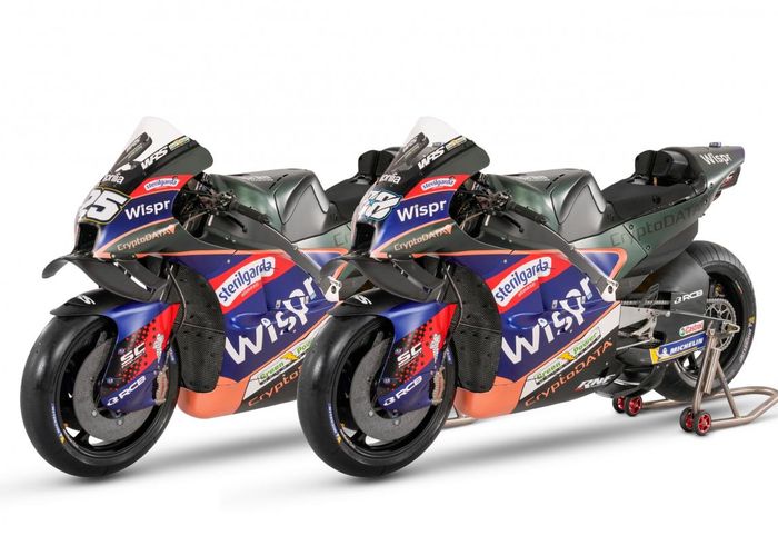 Tim RNF Racing akhirnya meluncurkan livery motor Aprilia RS-GP yang akan digunakan untuk mengarungi musim kompetisi MotoGP 2023