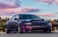 Dodge Charger Hellcat Berkaki Melata, Bodi Ungu Gambot Suntik Steroid