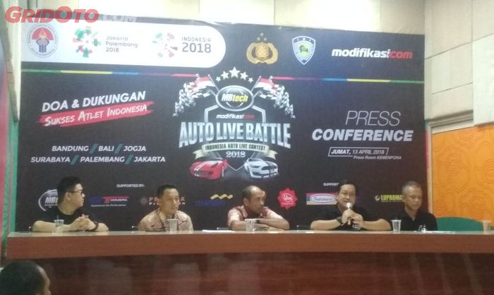 Setyanto dari MBtech beri penjelasan terkait MBtech Auto Live Battle 2018