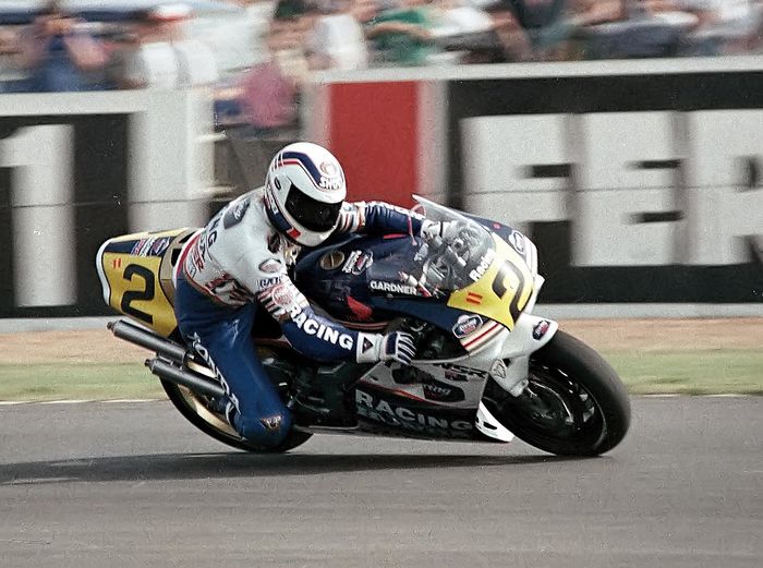 Wayne Gardner berseragam Honda pada rentang 1983-1992 alias 9 tahun