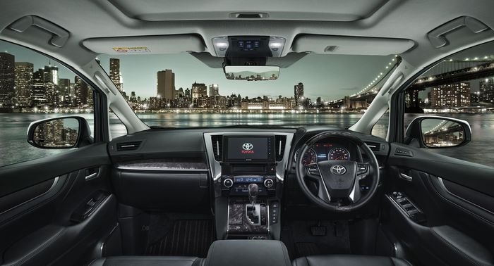 Interior Toyota New Vellfire versi 2021.
