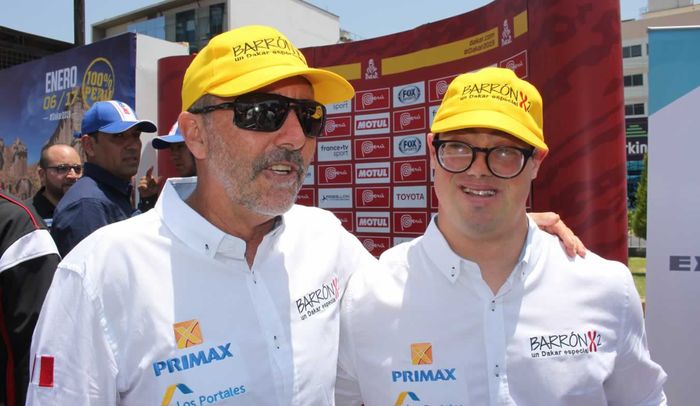 Jacques Barron menyebut anaknya, Lucas Barron sudah lulus tes untuk ikut Reli Dakar 2019
