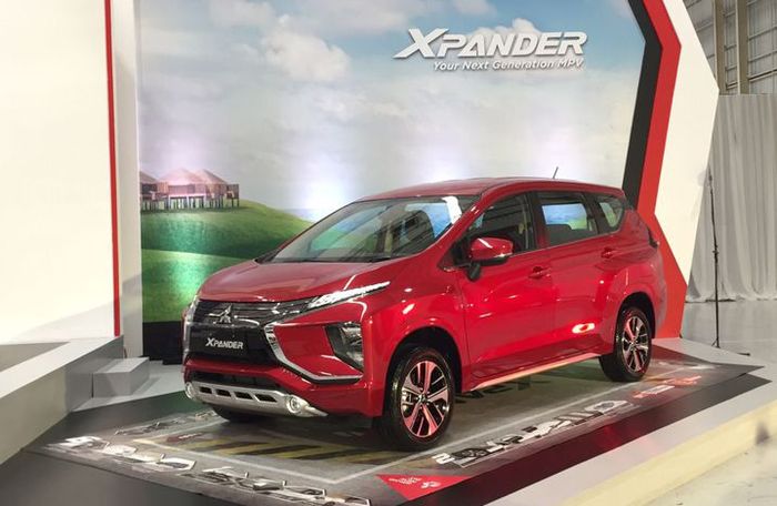 Mitsubishi Xpander siap dikirim ke konsumen(Aditya Maulana)