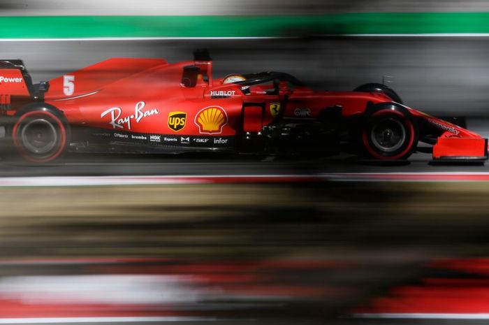 Sebastian Vettel mendapat sasis baru di F1 Barcelona, Spanyol (14-16/08/2020)