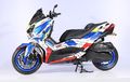 Seperti Robot Dalam Bentuk Motor, Yamaha XMAX Keren Ini Berbaju Gundam