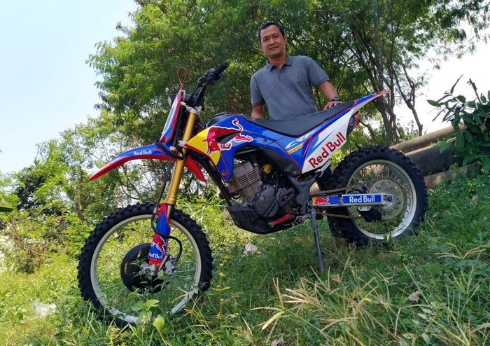 Bro Irwan Purwadi dengan Honda CRF150L modifikasi