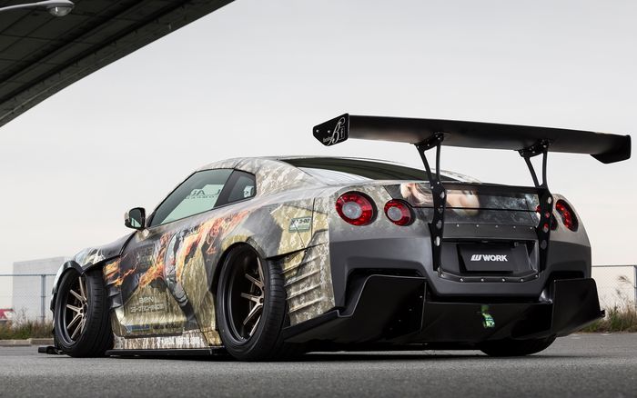 Buritan Nissan GT-R tampil sangar kreasi Ben Sopra