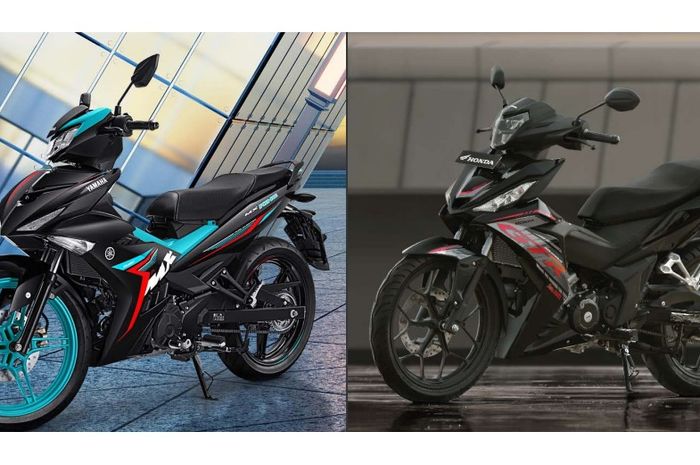 Yamaha MX King 150 dan Honda Supra GTR 150