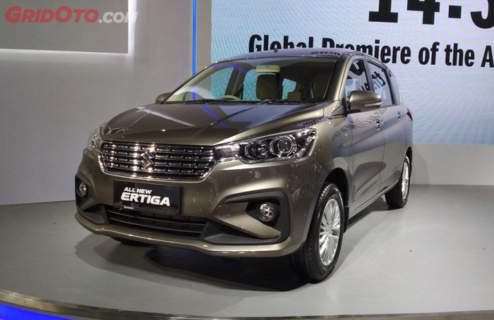 Suzuki Ertiga baru tampil lebih fresh