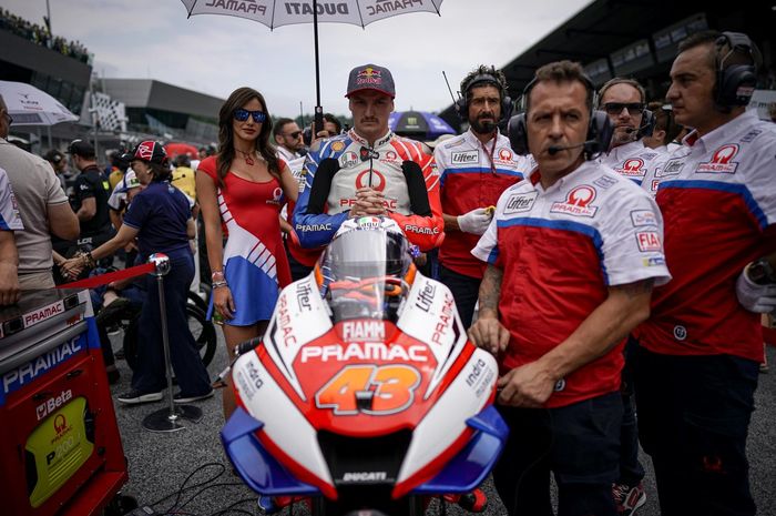 Jack Miller menjelang start MotoGP Austria. Kemungkinan ia masih membela tim Pramac Racing untuk MotoGP 2020