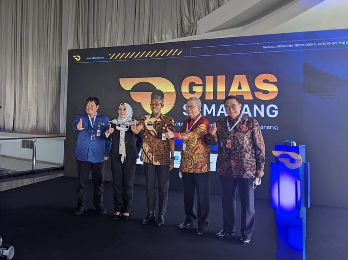 Pameran GIIAS Semarang 2022 resmi dibuka pada hari ini, Rabu (23/11/2022) di Marina Convention Center.