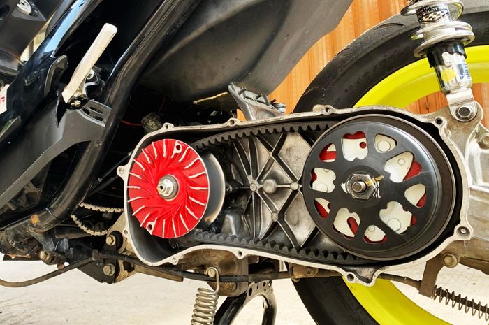 Ubahan dimaksimalkan pada bagian CVT, pilih part yang punya durability bagus 