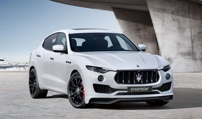 Maserati Levante pakai body kit dari serat karbon