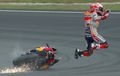 Marc Marquez High Side Terlempar dari Motor di MotoGP Spanyol, Ini yang Dimaksud dengan Jatuh High Side
