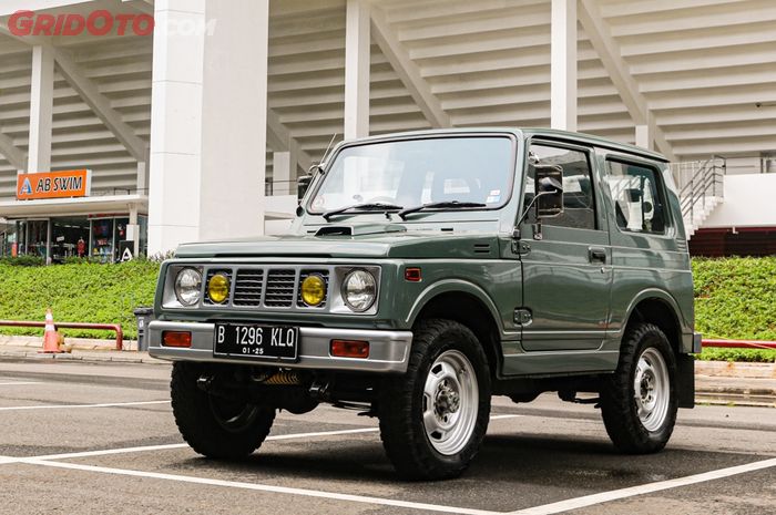 Modifikasi Suzuki Jimny berkonsep Land Rover