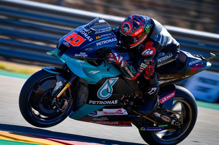Berkat pembalap ini, Fabio Quartararo mampu meraih hasil positif saat tampil di hari pertama MotoGP Teruel 2020