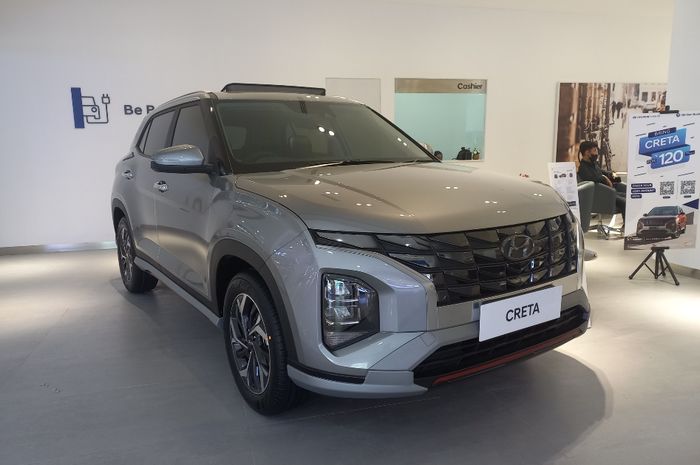 Unit display Hyundai Creta di Hyundai City Store Supermall Karawaci