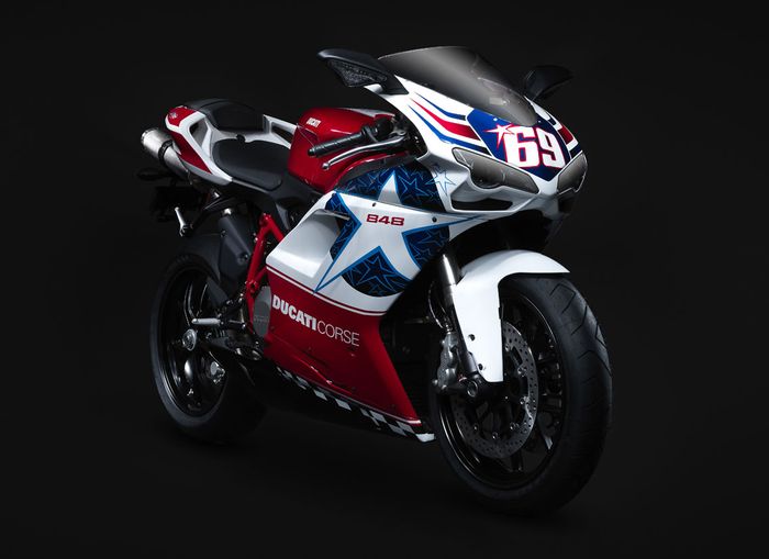 Ducati 848 edisi Nicky Hayden 2010