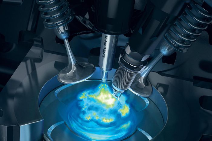 Pembakaran di ruang mesin