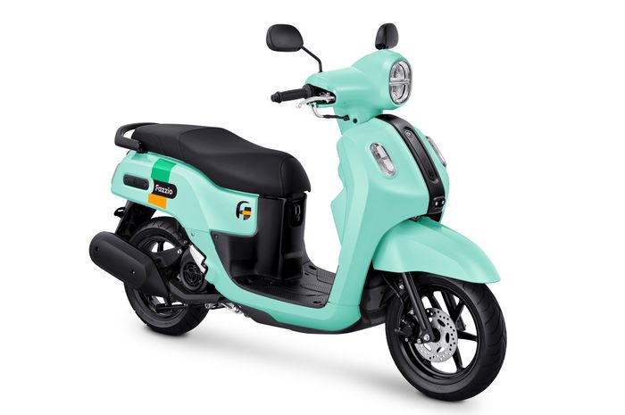 Yamaha Fazzio Hybrid-Connected hadir dengan warna Mint baru yang lebih segar