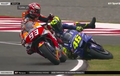 Video Marc Marquez Minta Maaf Tabrak Valentino Rossi, Eh Ditolak