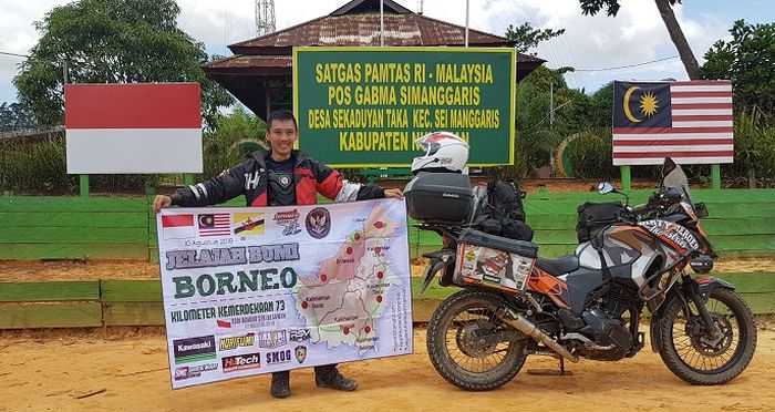 Riyanto Tanjung. Dapat keluarga baru selama perjalanan