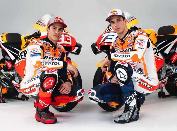 Marquez Bersaudara merupakan rekan setim di Repsol Honda pada MotoGP 2020