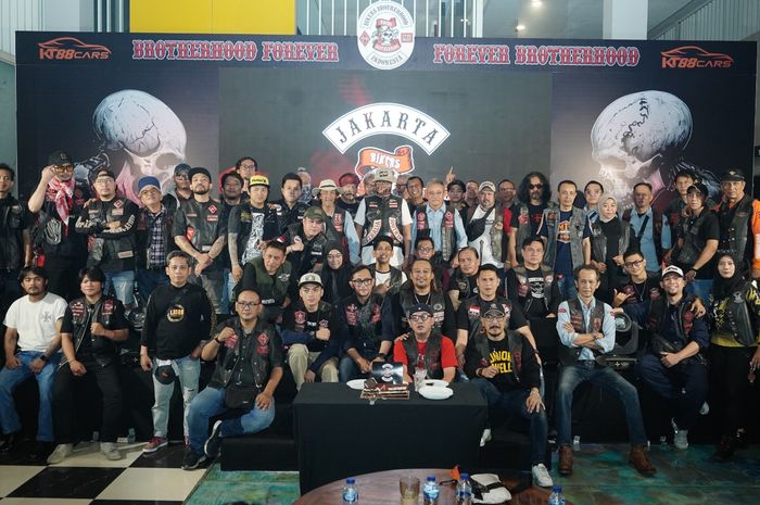Perayaan anniversary ke-14 Bikers Brotherhood MC Jakarta Chapter.