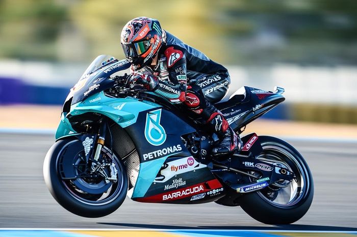 Start dari posisi terdepan di balapan MotoGP Prancis 2020, Fabio Quartararo yakin bisa menang di kandang sendiri?