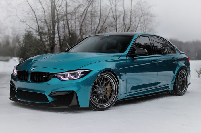 BMW M3 pakai kelir Atlantis Blue