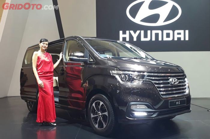 New Hyundai H-1 yang ditampilkan di GIIAS 2018