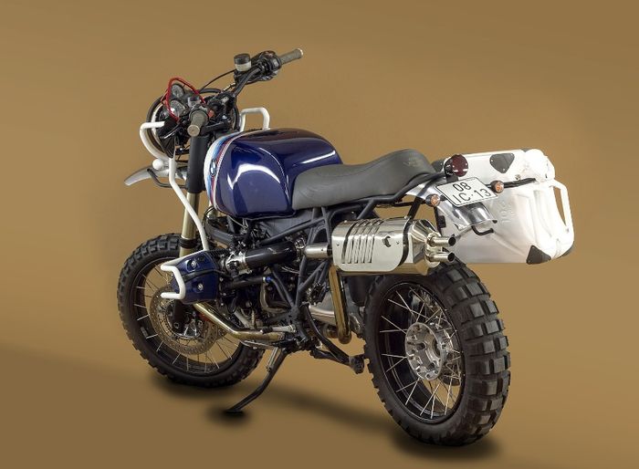 BMW R 1200 GS custom rally look hasil garapan Ton-Up Garage
