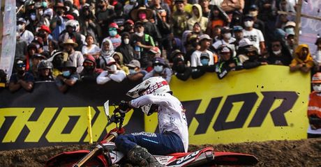 Tak Sia-sia Merantau di Eropa 90 Hari, Crosser Delvintor Alfarizi Tampil Apik di MXGP Samota 2022