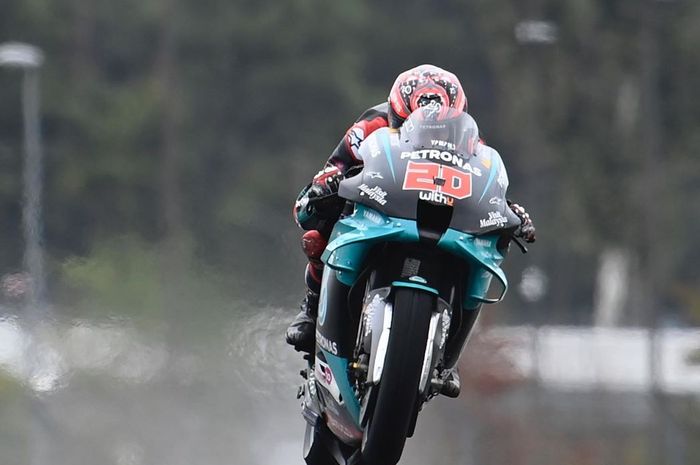 Fabio Quartararo gagal meraih kemenangan pada balapam MotoGP Prancis 2020