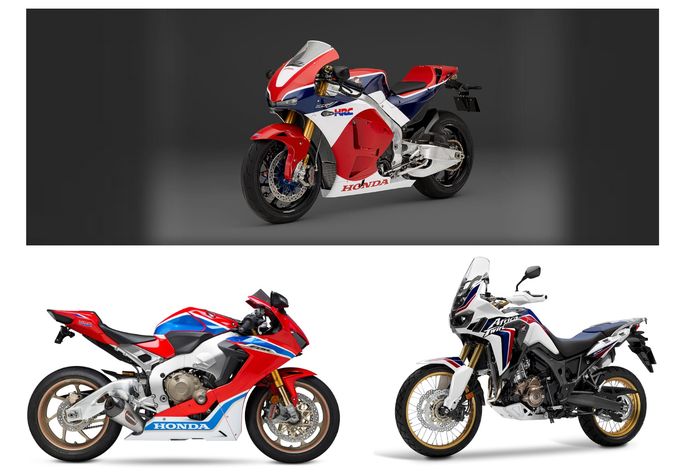 Red White Blue sebagai warna khas dari Honda