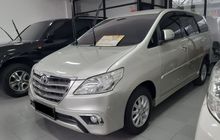 Jika Kondisi Mulus, Harga Mobil Innova V Diesel 2014 Bekas Berkisar Segini