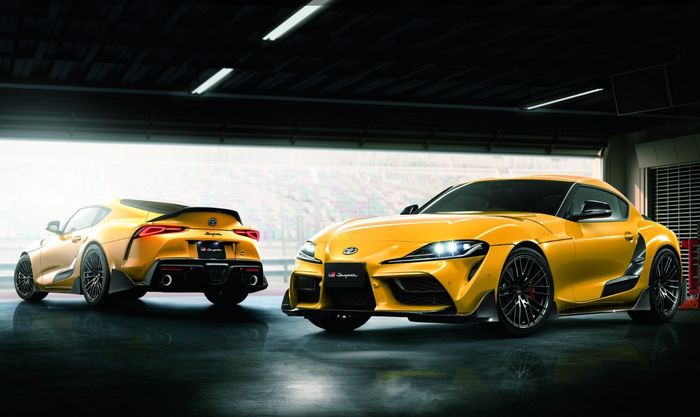 Toyota Supra versi TRD yang resmi dirilis untuk pasar Jepang