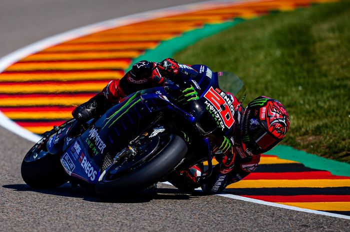 Hasil Fp3 Motogp Jerman 2021 Fabio Quartararo Tercepat Valentino Rossi Seakan Banting Tulang Gridoto 