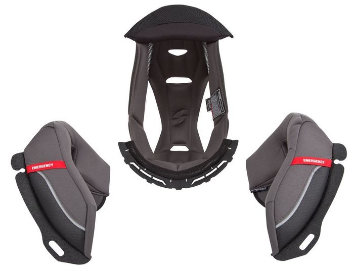 Interior helm Scorpion dengan EQRS
