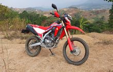 Trail 250 cc Honda Tantang Rombongan Kawasaki di GridOto Award 2023