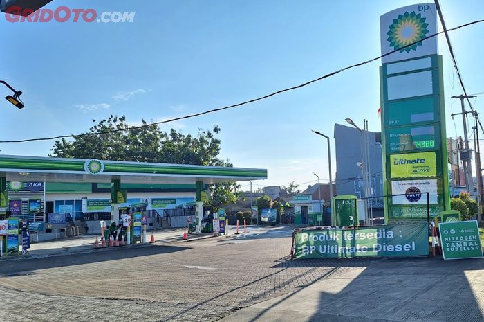 Pom bensin BP terpantau hanya jualan BBM buat mobil diesel selama 3 hari 