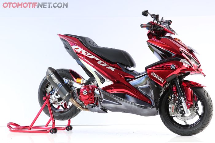 Yamaha Aerox 155 Bodi Mentereng, Bisa Buat Ngaca Hingga Nyisir Nih.. 