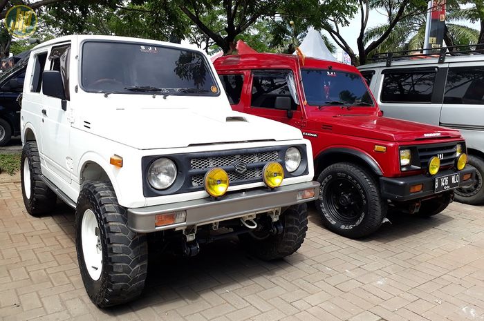 Suzuki Jimny bersanding dengan Suzuki Katana