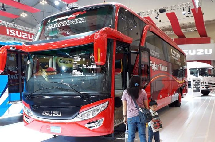 Sasis Isuzu LT series yang sempat diluncurkan di GIIAS 2017.