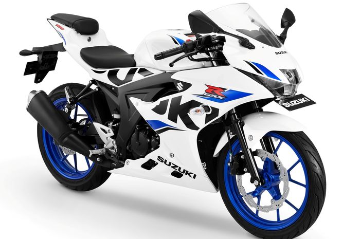 Warna baru Suzuki GSX-150 ala warna klasik Suzuki