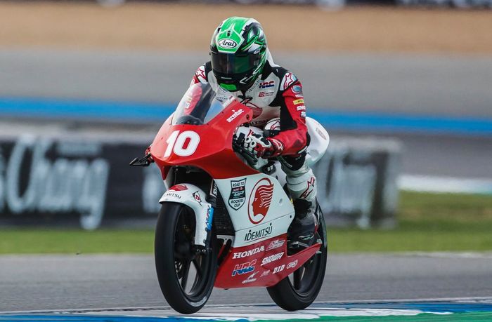 Herjun Atna memakai nomor 10 di ATC 2021